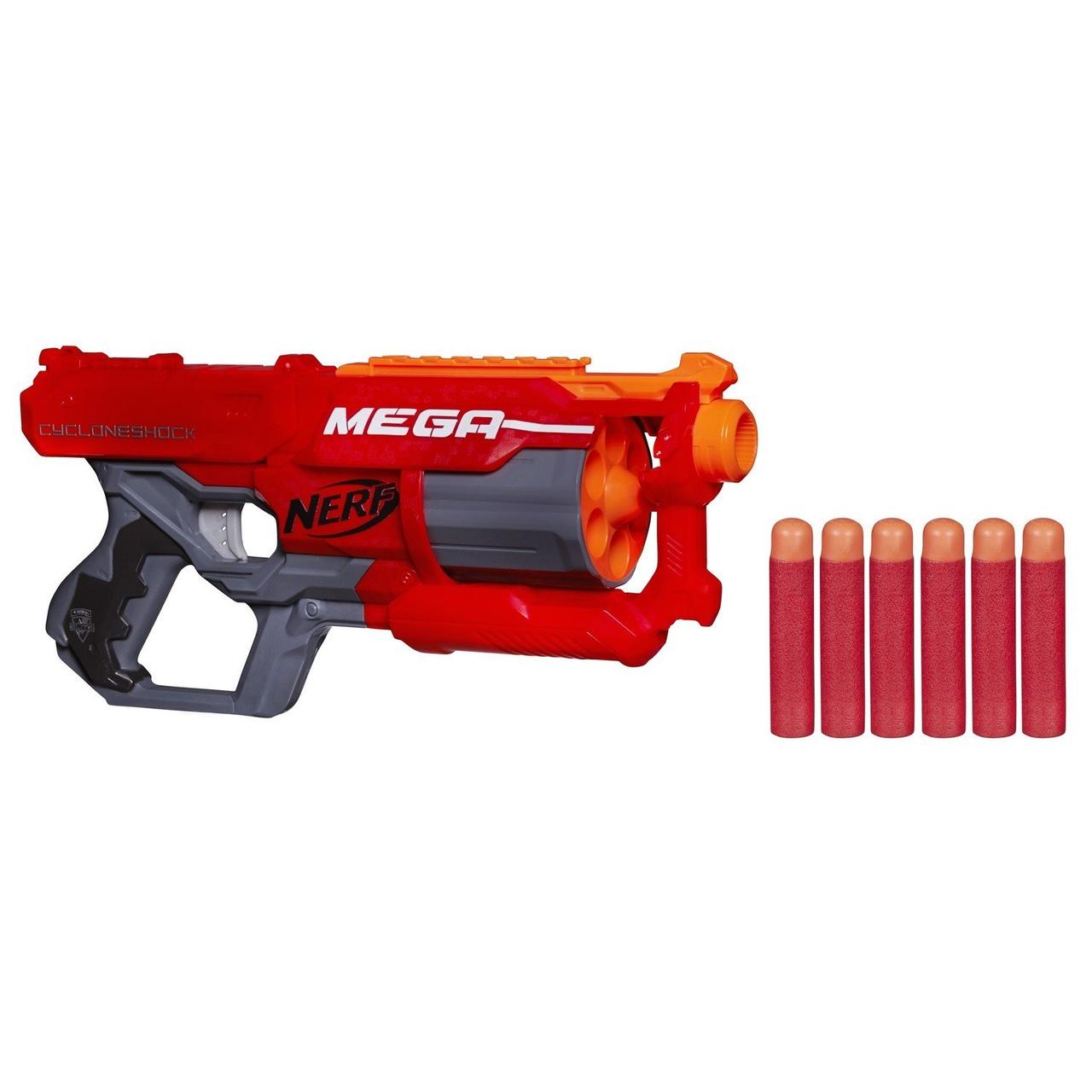 Бластер Nerf Мега Циклон-шок NRF