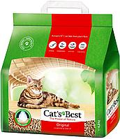 Cat's Best original Наполнитель древесный комкующийся для кошек, 10 л