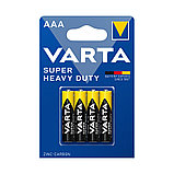 Батарейка VARTA Superlife (Super Heavy Duty) Micro 1.5V - R03P/AAA 4 шт. в блистере, фото 2