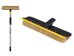 Щетка пластик с резина 1.6метр (27*6.5*4см) нержавейка "8"