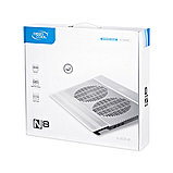 Охлаждающая подставка для ноутбука Deepcool N8 Silver 17", фото 3