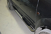 Пороги труба с проступью d76 ПапаТюнинг для Great Wall Wingle 5 2011-