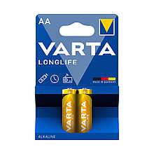 Батарейка VARTA Longlife Mignon 1.5V - LR6/ AA 2 шт в блистере