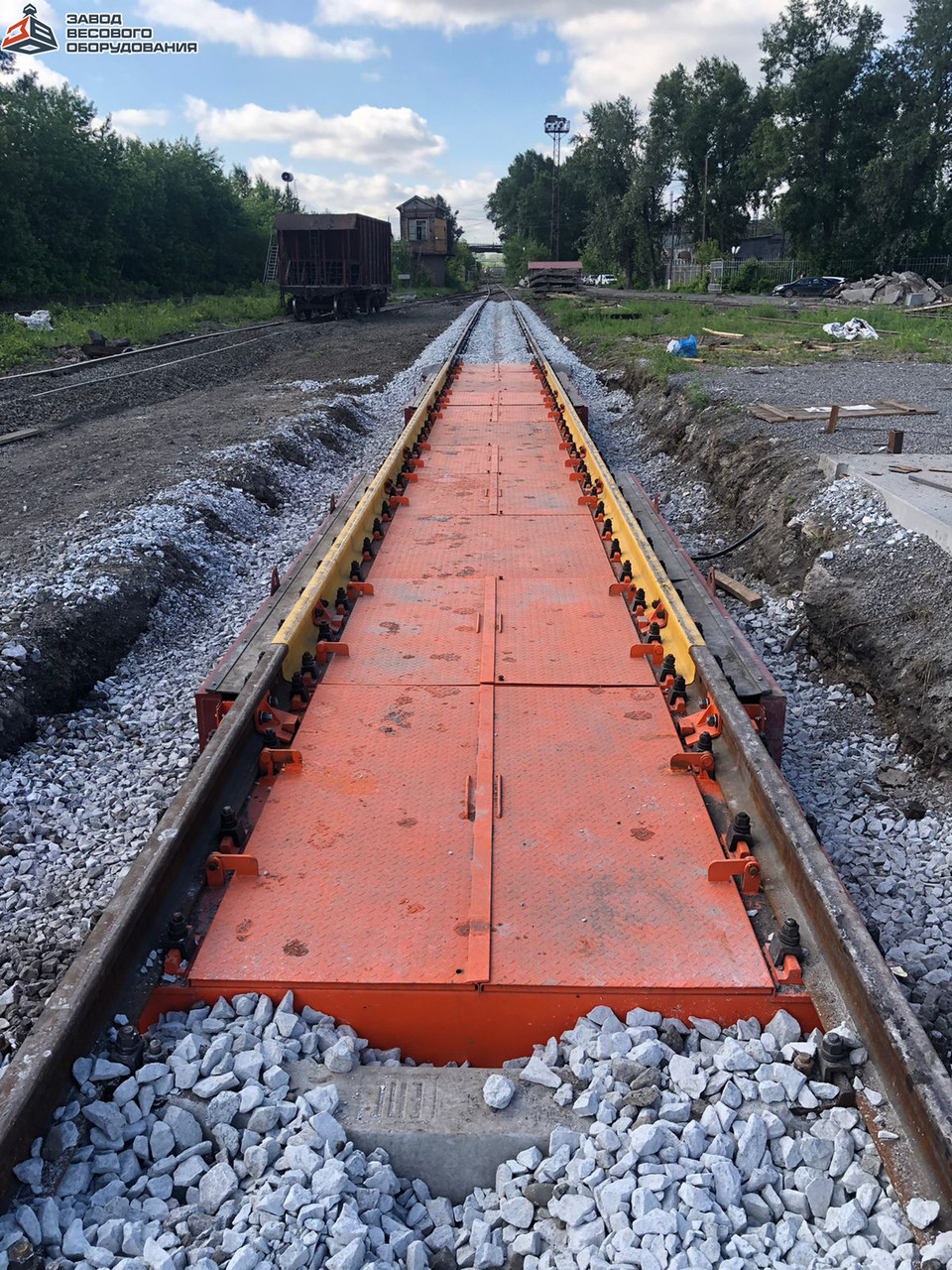 Железнодорожные вагонные весы ВТВ-С для повагонного взвешивания в статике 150 тонн - фото 1 - id-p89816478