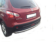 Защита заднего бампера (радиус) d60 ПапаТюнинг для Nissan Qashqai 2007-2010