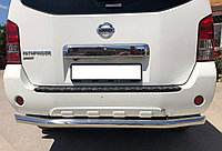 Защита заднего бампера d60 ПапаТюнинг для Nissan Pathfinder 2004-2010