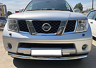 Защита переднего бампера d60 ПапаТюнинг для Nissan Pathfinder 2004-2010