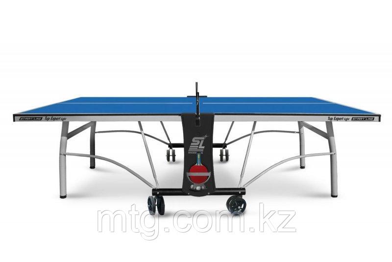 Теннисный стол для помещений "Start line Top Expert Light Indoor" (274 х 152,5 х 76 см) с сеткой, фото 1