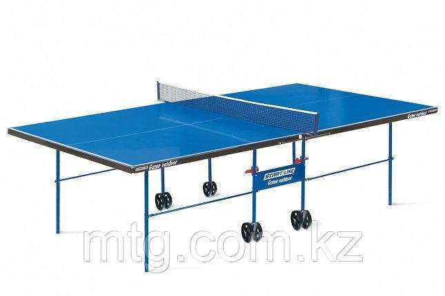 Теннисный стол всепогодный "Start Line Game Outdoor" (274 х 152.2 х 76 см) с сеткой - фото 1 - id-p105154047