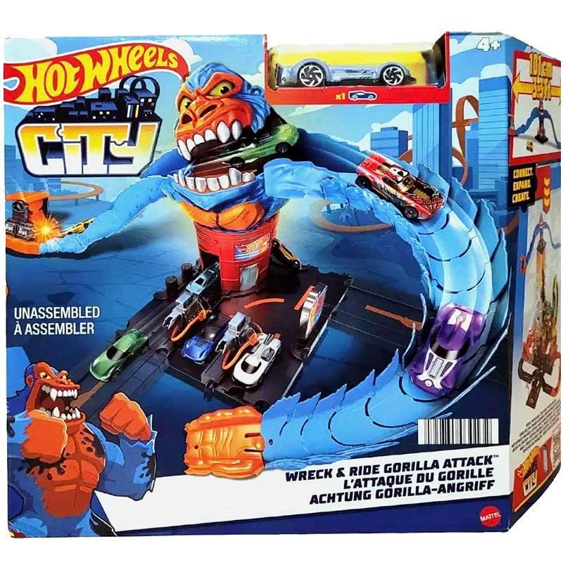 Трэк Hot Wheels Городская ловушка для горилл HDR30