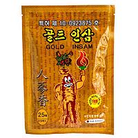 Корейский женьшеневый пластырь GOLD INSAM
