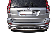Защита заднего бампера двойная (2коротких) d60/42 ПапаТюнинг для Haval H5 2020-