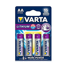Батарейка VARTA Prof Фото 1.5V LR6/AA 4 шт. в блистере