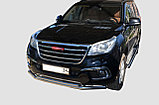 Защита штатного порога d60 ПапаТюнинг для Haval H6 2017-, фото 3