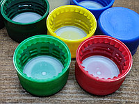 Крышки 2-компонентные белые 28мм для бутылки (пищевой вкладыш) D28мм H19мм тип 1810