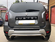Защита заднего бампера скоба d53 ПапаТюнинг для Renault Duster 2017-2021