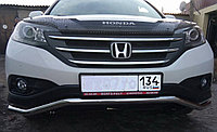 Защита переднего бампера d53 ПапаТюнинг для Honda CR-V 2012-2014