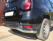 Защита заднего бампера волна d53 ПапаТюнинг для Renault Duster 2015-2021