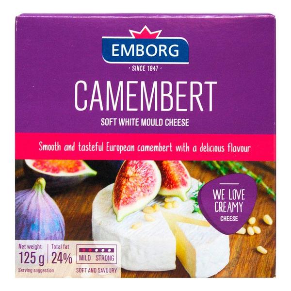 Сыр Камамбер (Camembert), мягкий сыр с белой плесенью, купить с доставкой по СПб