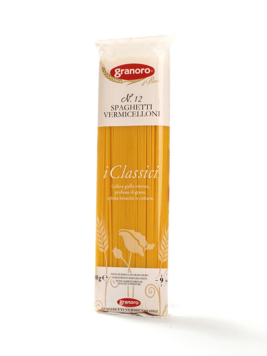 Спагетти GranOro Classici №12, 500 гр - фото 1 - id-p105191968