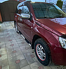 Пороги труба с проступью d76 ПапаТюнинг для Suzuki Grand Vitara 2005-2011