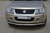 Защита переднего бампера (радиус) d60 ПапаТюнинг для Suzuki Grand Vitara 2005-2012
