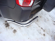 Защита заднего бампера угловая d60 ПапаТюнинг для Suzuki Grand Vitara 2013-2015