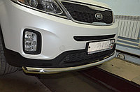 Защита переднего бампера d60 ПапаТюнинг для Kia Sorento 2012-2020