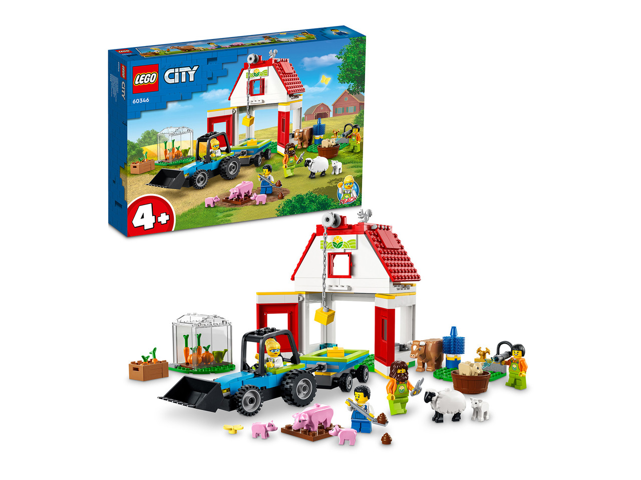 LEGO City 60346 Ферма и амбар с животными, конструктор ЛЕГО - фото 7 - id-p105205853