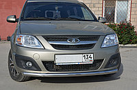 Защита переднего бампера d53 ПапаТюнинг для Lada Largus 2012-