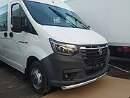 Защита переднего бампера d60 ПапаТюнинг для ГАЗель Next NN 2021-