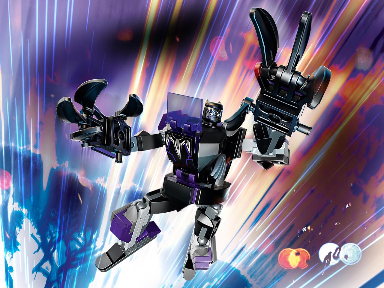 LEGO  Super Heroes 76204 Чёрная Пантера: робот, конструктор ЛЕГО