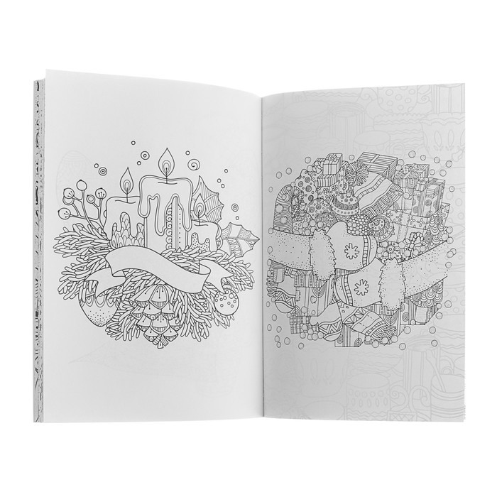 Хюгге. Мини-раскраска-антистресс для творчества и вдохновения (id ...