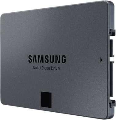Твердотельный накопитель SSD Samsung (MZ-77Q8T0BW) [8 ТБ, 2.5" SATA III, чтение: 560 МБ/с, запись: 530 МБ/с,