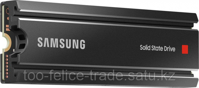 Твердотельный накопитель SSD Samsung 980 PRO (с радиатором), MZ-V8P1T0CW [1 ТБ, M.2 2280 PCI-E, чтение: 7000