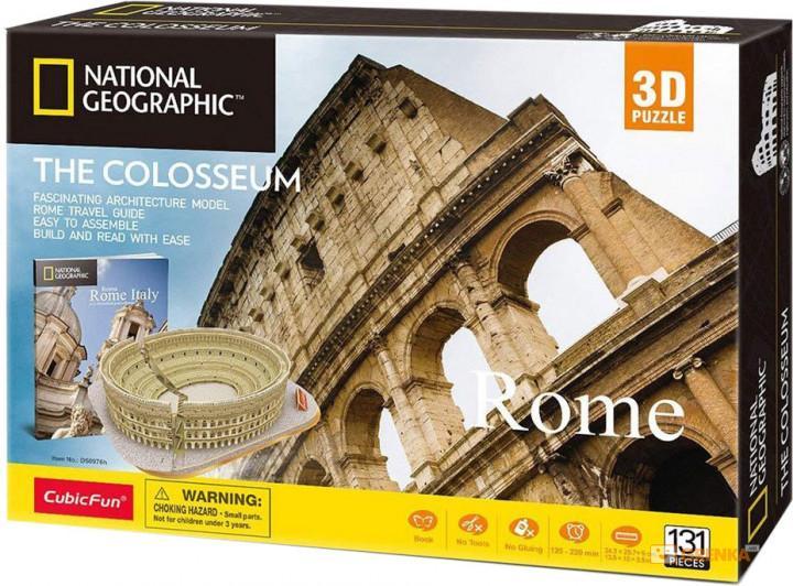 ГОЛОВОЛОМКА-КОНСТРУКТОР CUBICFUN NATIONAL GEOGRAPHIC THE COLOSSEUM