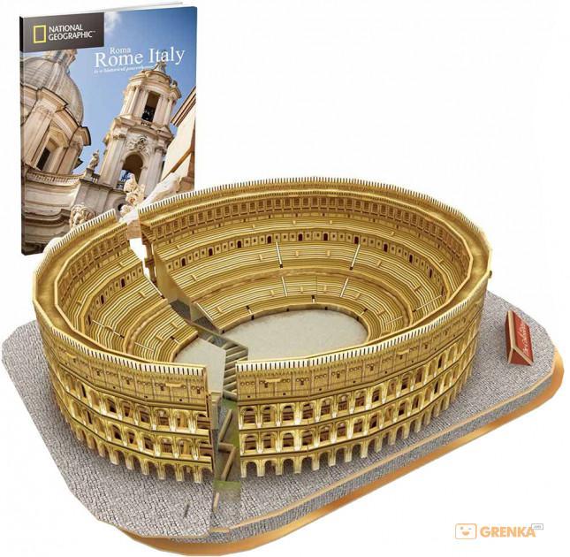 ГОЛОВОЛОМКА-КОНСТРУКТОР CUBICFUN NATIONAL GEOGRAPHIC THE COLOSSEUM