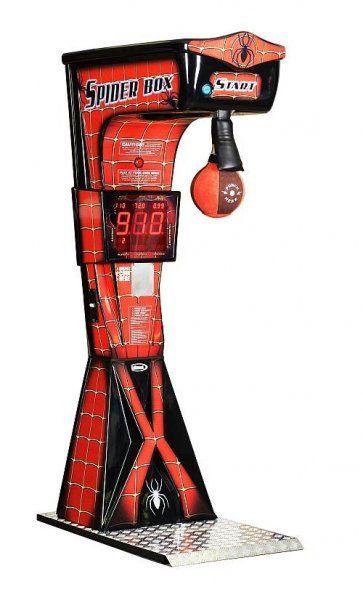 Игровой автомат силомер Boxer Spider Wik (купюроприемник / жетоноприемник) - фото 1 - id-p105246836
