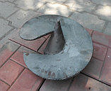 Литые наконечники, отливки, буры одновитковые и многовитковые для винтовых свай, фото 4