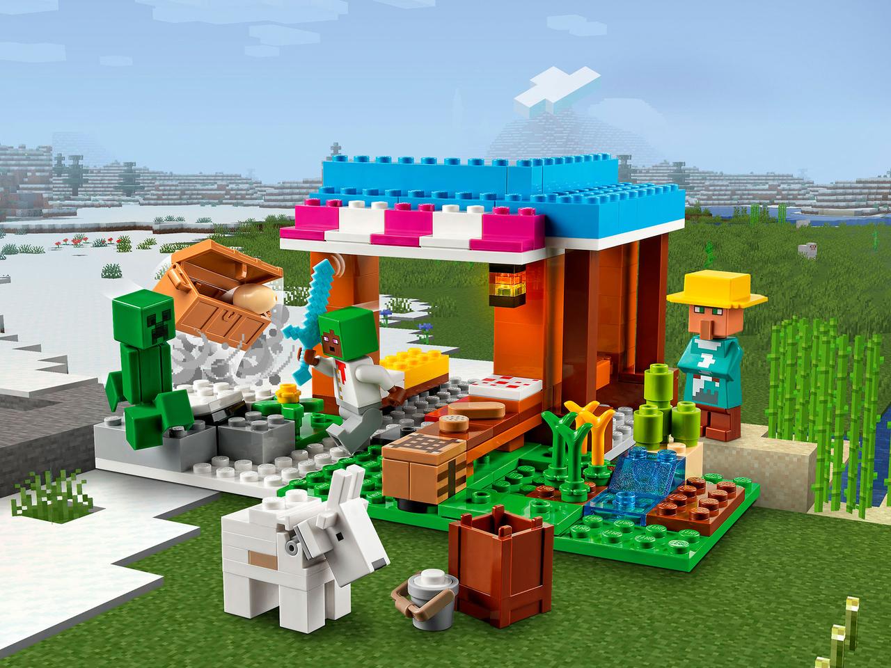 LEGO Minecraft 21184 Пекарня, конструктор ЛЕГО - фото 1 - id-p105253020