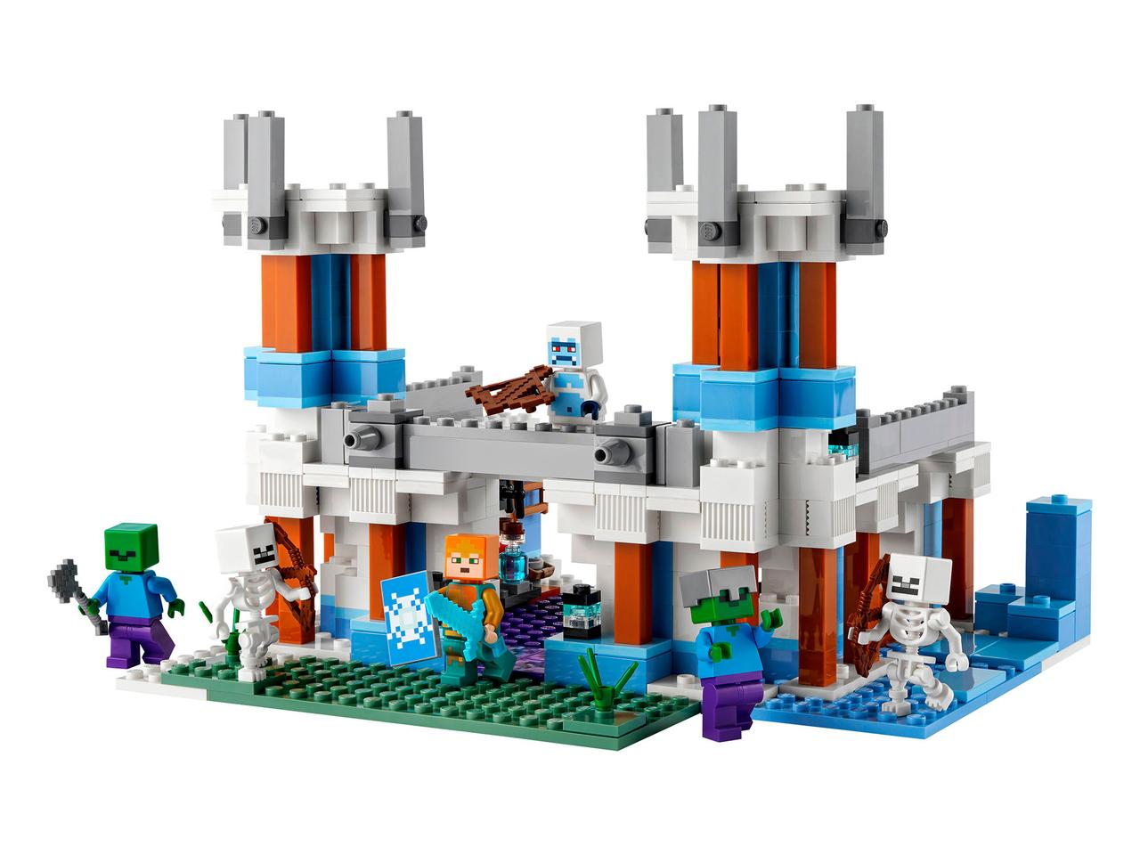 LEGO Minecraft 21186 Ледяной замок, конструктор ЛЕГО - фото 6 - id-p105253216