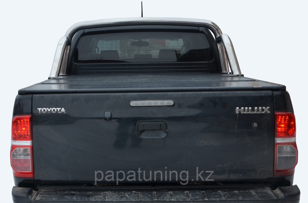 Защитная дуга d76 ПапаТюнинг для Toyota Hilux 2011-2015 - фото 2 - id-p105048357