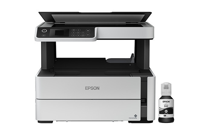 Черно-белый струйный МФУ 3 в 1 Epson M2170 (CIS) C11CH43404 фабрика печати, Wi-Fi - фото 1 - id-p105253930