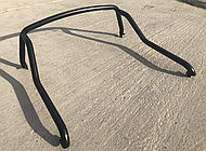 Защитная дуга с покрытием "раптор" d76/76 ПапаТюнинг для Toyota Hilux 2015-2018