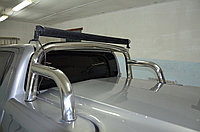 Защитная дуга d76 ПапаТюнинг для Toyota Hilux 2015-2018