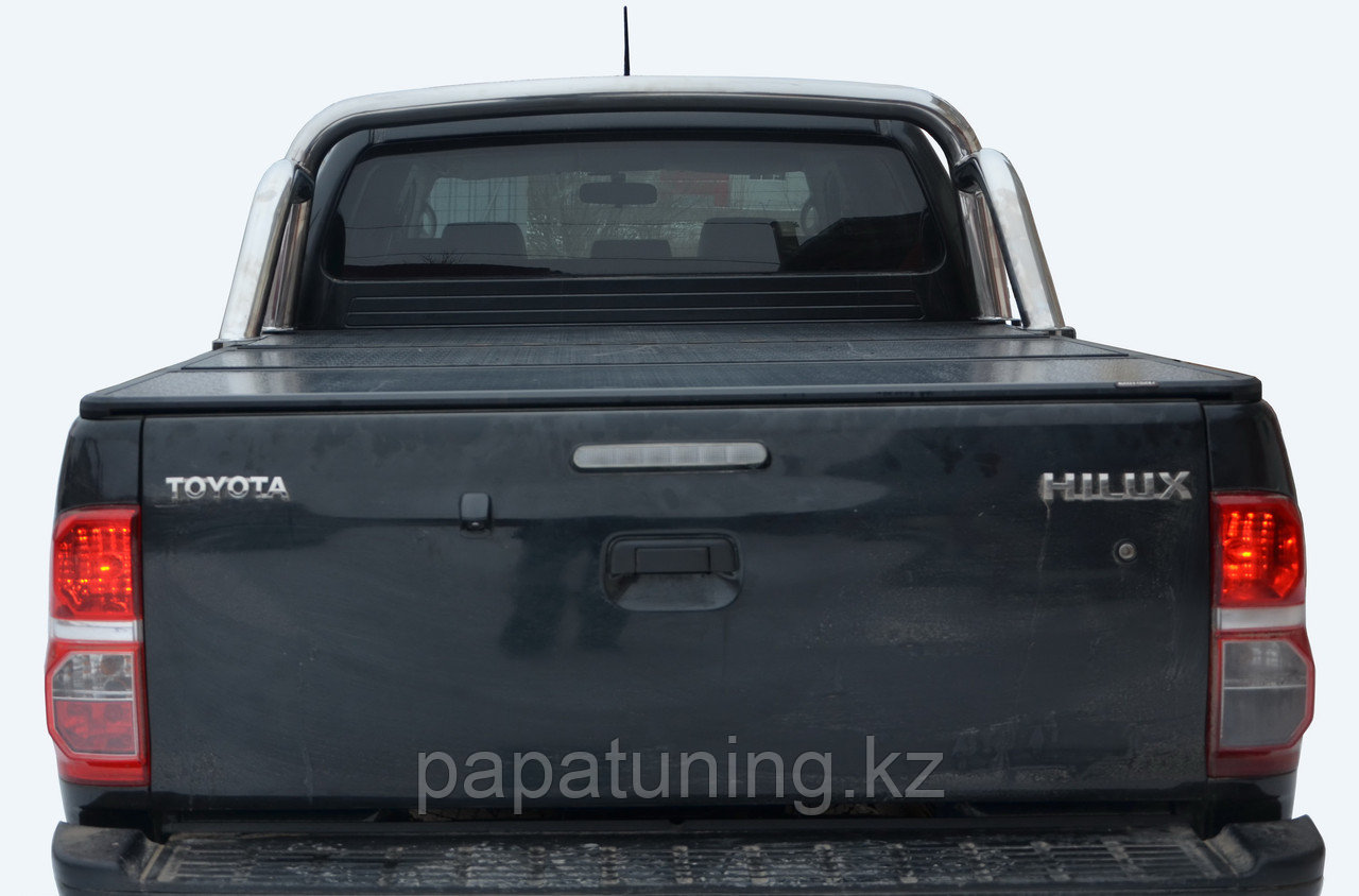 Защитная дуга d76 ПапаТюнинг для Toyota Hilux 2015-2018 - фото 2 - id-p105048386