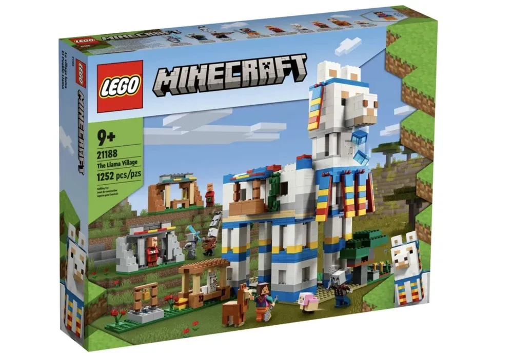 21188 Lego Minecraft Деревня Лам, Лего Майнкрафт