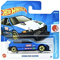 Hot Wheels Модель Honda Civic Custom, синий