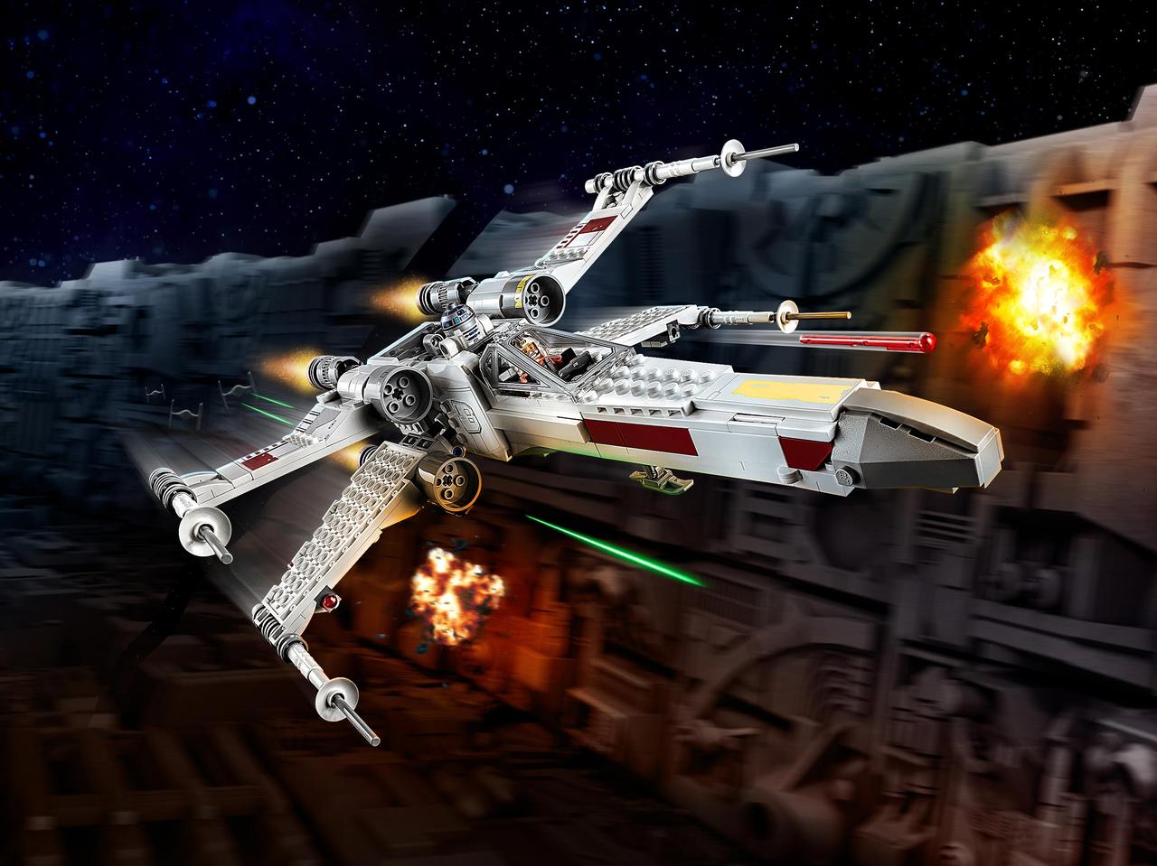 75301 Lego Star Wars Истребитель типа Х Люка Скайуокера, Лего Звездные войны - фото 6 - id-p105205898