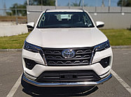 Защита переднего бампера d76 ПапаТюнинг для Toyota Fortuner 2020-